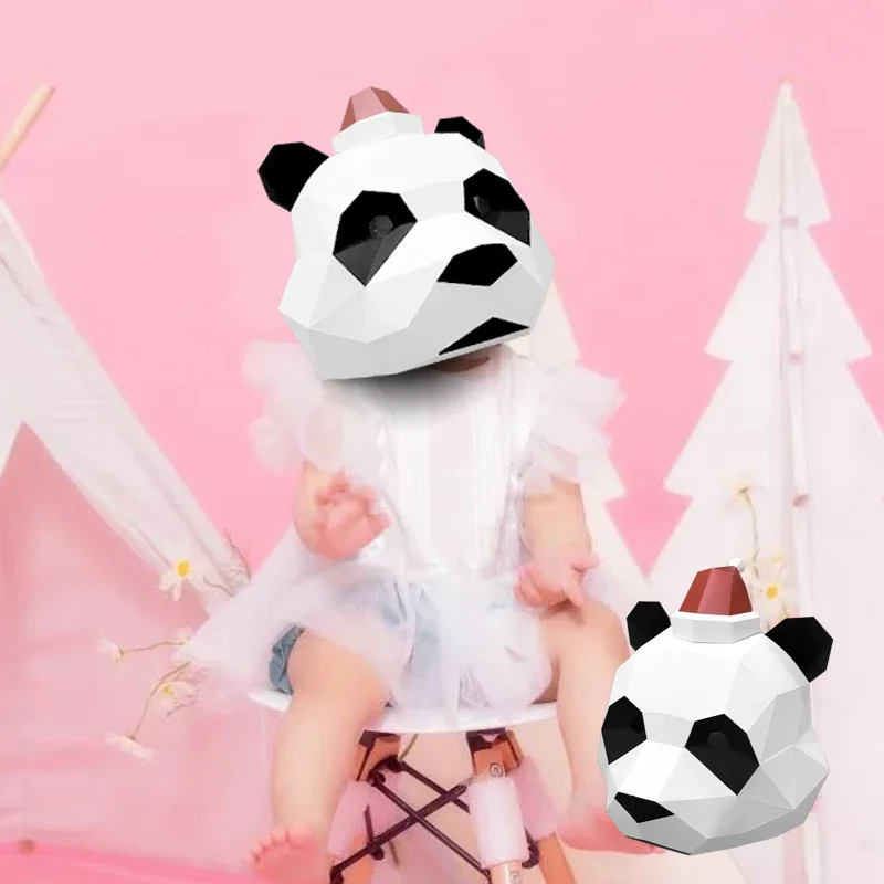 Model Kertas Topeng Panda Nata - Art Craft Cardboard ulasan dan harga