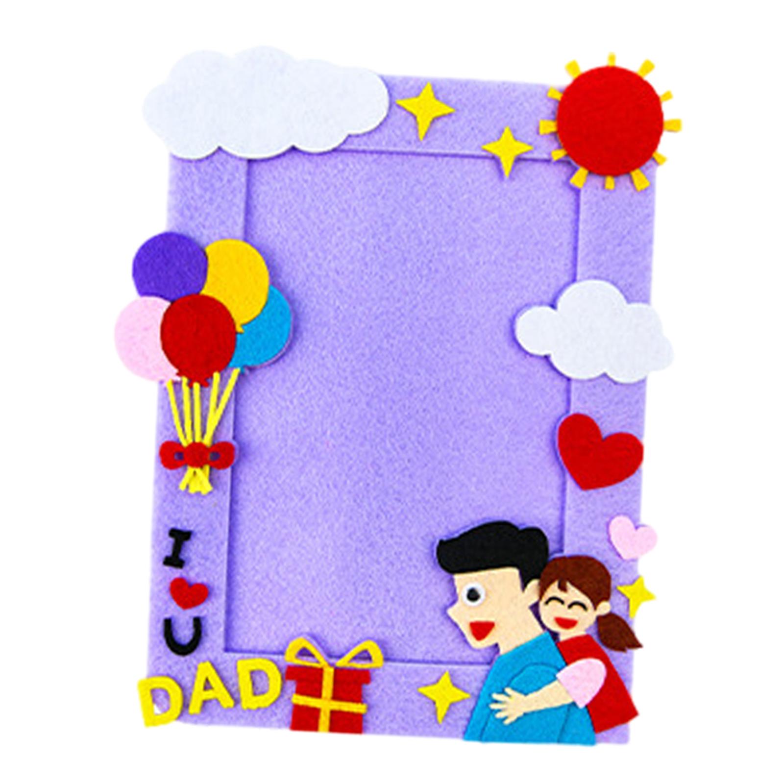 Bingkai Foto Buatan Sendiri, H - Art And Craft For Father'S Day ulasan dan harga