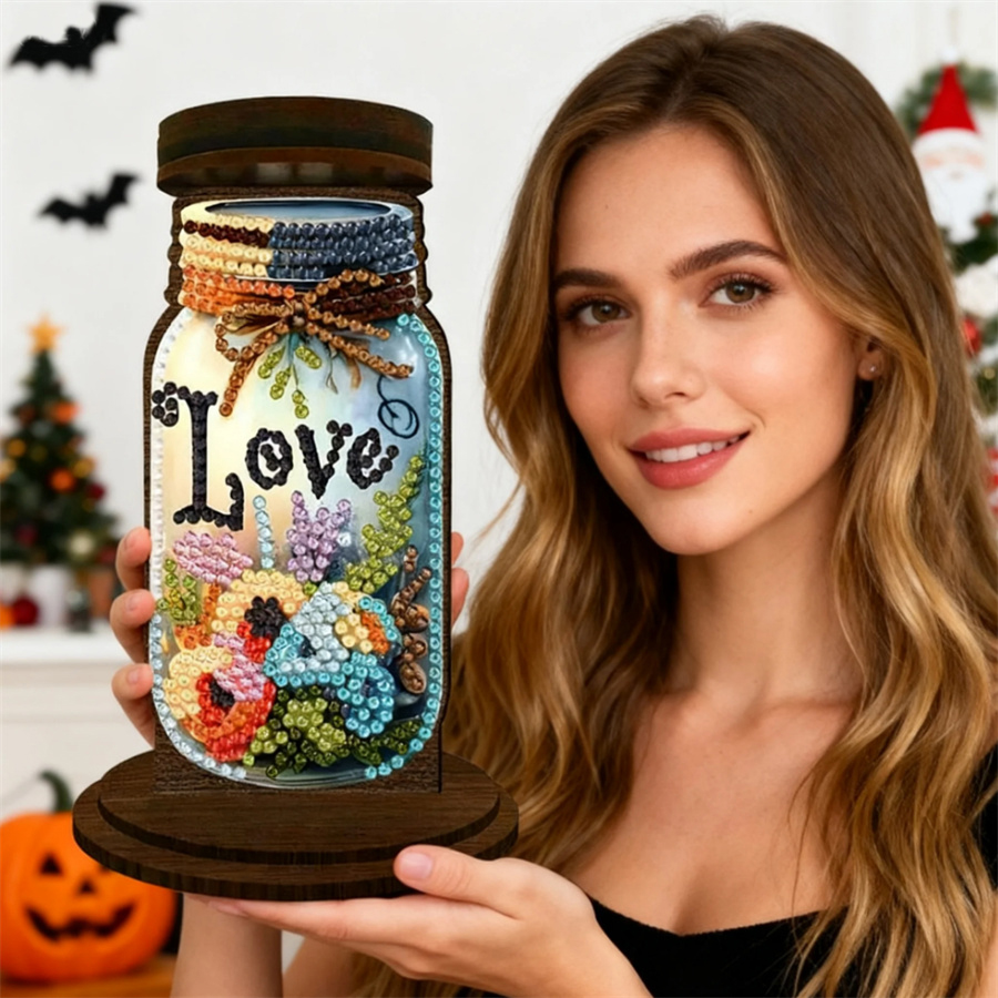 Tempat Lilin Bertema Halloween - Art Craft Kit ulasan dan harga